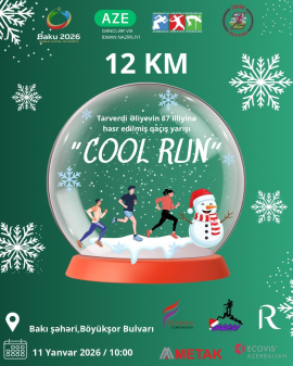 12 KM MƏSAFƏYƏ QAÇIŞ YARIŞI