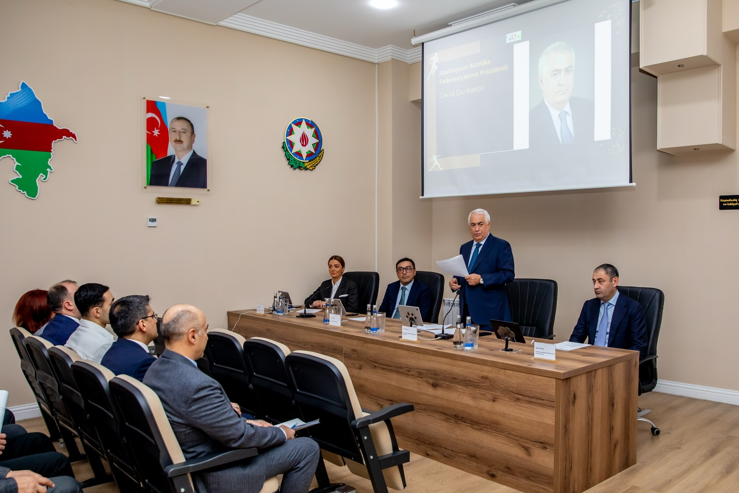 Bu gün Azərbaycan Atletika Federasiyasının 2025-ci ilin yekunlarına həsr olunmuş hesabat konfransı keçirilib.