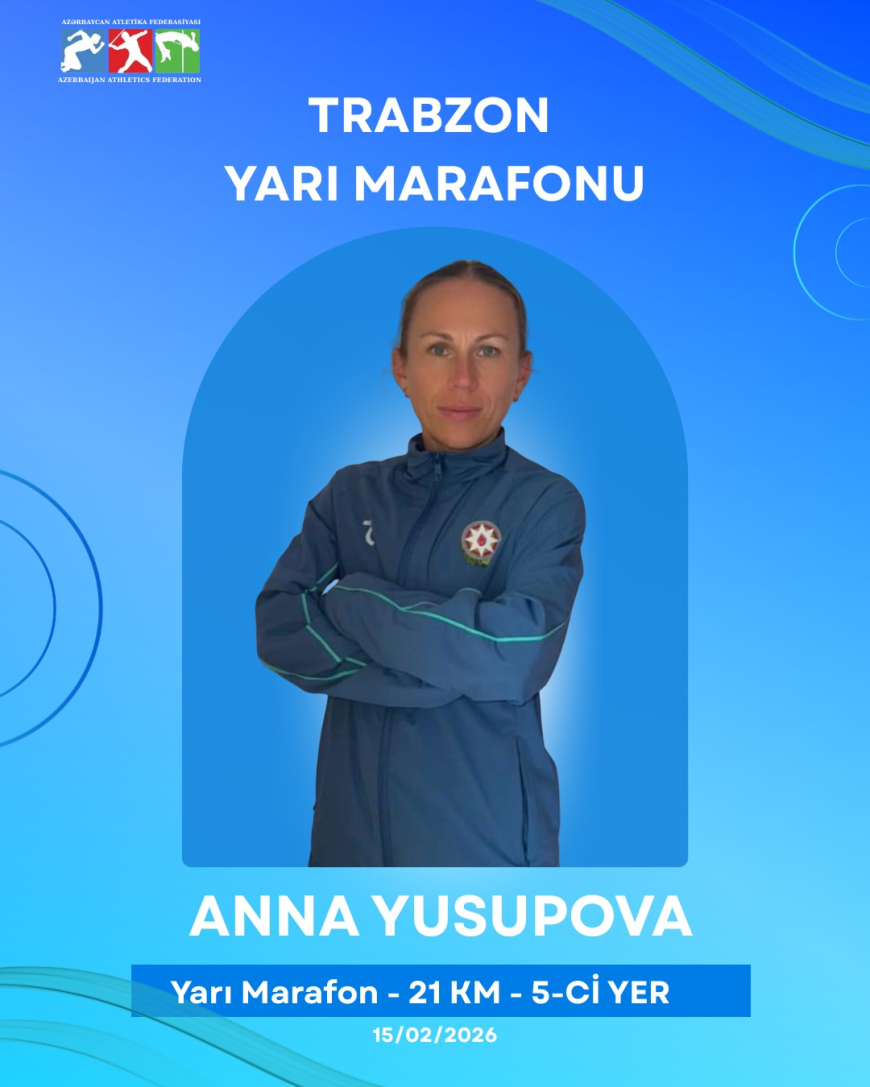 Anna Yusupova Trabzon yarı marafonunda çıxışını başa vurdu!