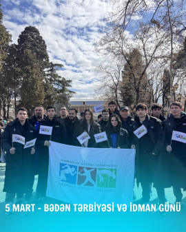 5 mart &ndash; Bədən Tərbiyəsi və İdman Günü 