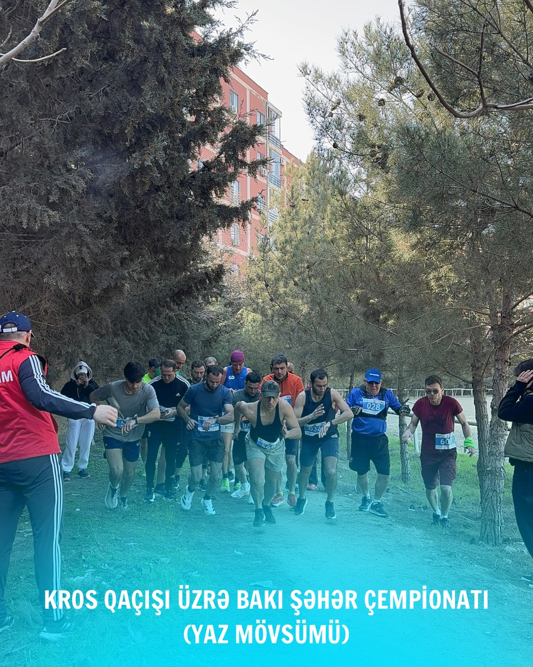 Kros qaçışı üzrə Bakı şəhər yaz çempionatı!