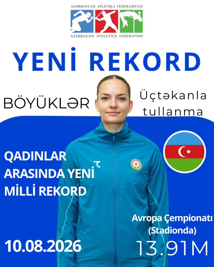 Yeni ölkə rekordu!