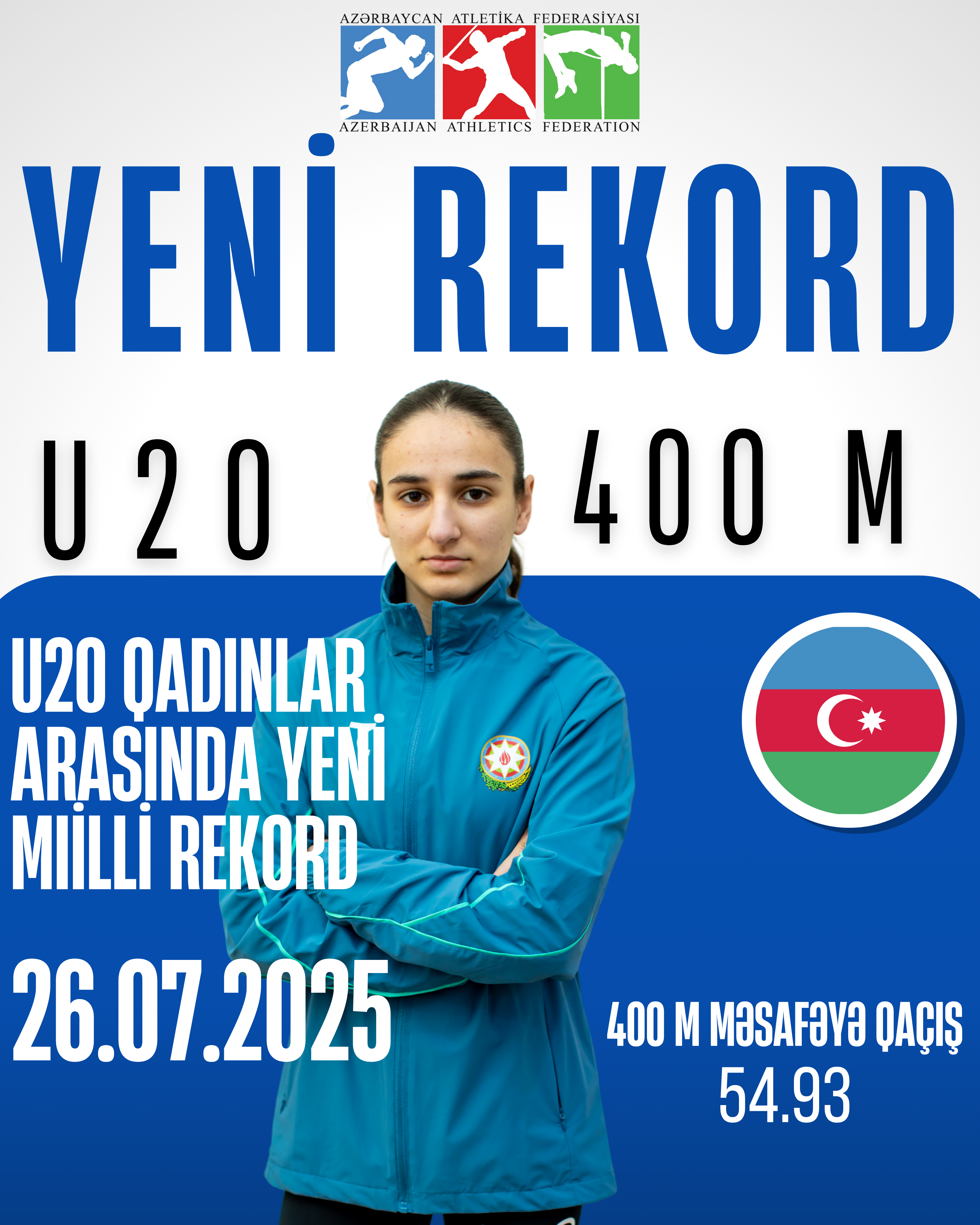 İlahə Quliyevada yenə rekord qırdı 