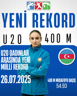 İlahə Quliyevada yenə rekord qırdı 